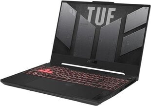 Notebook|ASUS|TUF|FA507NU-LP031W|CPU 7735HS|3200 MHz|15.6&quot;|1920x1080|RAM 16GB|DDR5|4800 MHz|SSD 512GB|NVIDIA GeForce RTX 4050|6GB|ENG|Windows 11 Home|Grey|2.2 kg|90NR0EB5-M004R0 Portatīvais dators цена и информация | Ноутбуки | 220.lv