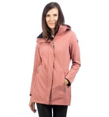 Luhta sieviešu garā softshell virsjaka ILONIEMI, tumši rozā цена и информация | Женские куртки | 220.lv