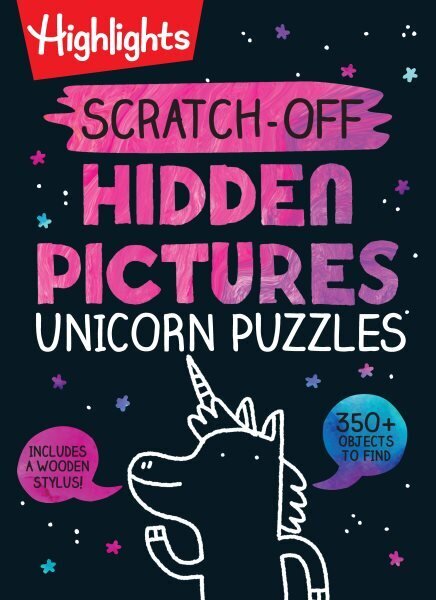 Scratch-Off Hidden Pictures Unicorn Puzzles cena un informācija | Grāmatas mazuļiem | 220.lv