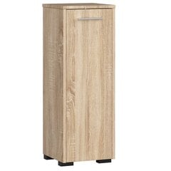 Напольный шкафчик S30 Wenge для ванной комнаты, светло-коричневый цена и информация | Шкафчики для ванной | 220.lv