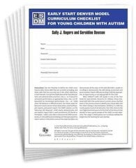 Early Start Denver Model Curriculum Checklist for Young Children with Autism, Set of 15 Checklists, Each a 16-Page Two-Color Booklet cena un informācija | Sociālo zinātņu grāmatas | 220.lv
