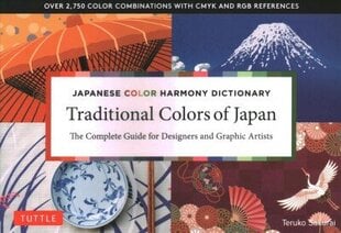 Japanese Color Harmony Dictionary: Traditional Colors: The Complete Guide for Designers and Graphic Artists (Over 2,750 Color Combinations and Patterns with CMYK and RGB References) цена и информация | Книги об искусстве | 220.lv