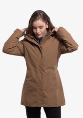 Женская утепленная весенне-осенняя парка Icepeak ALNA, светло-коричневая цена и информация | Женские куртки | 220.lv