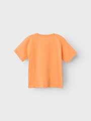 Детская футболка Name It 13216931*02, оранжевая, 5715417783617 цена и информация | Рубашки для девочек | 220.lv