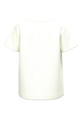 Детская футболка Name It 13216971*02, белая, 5715417883744 цена и информация | Рубашки для мальчиков | 220.lv