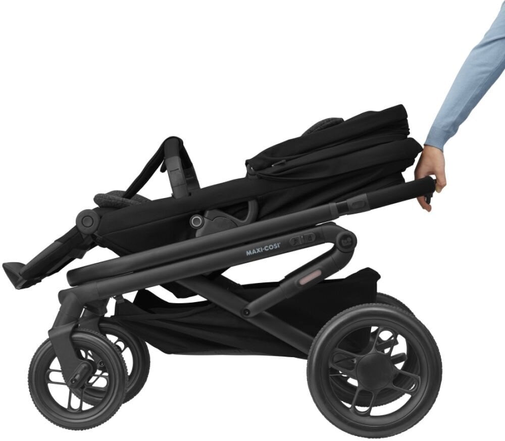 Universālie rati Maxi-Cosi Lila XP Plus, essential black cena un informācija | Bērnu rati | 220.lv