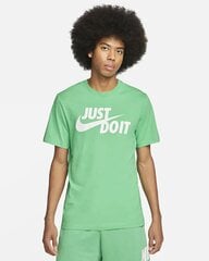 Мужская футболка Nike AR5006*363, зелёная/белая, 196604030649 цена и информация | Мужские футболки | 220.lv