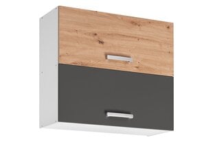 Кухонный шкафчик Ava 80/72, серый цена и информация | Кухонные шкафчики | 220.lv