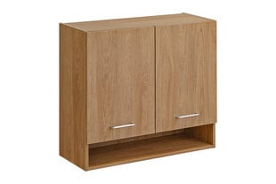 Кухонный шкаф Laxy 80/72 2D, коричневый цвет цена и информация | Кухонные шкафчики | 220.lv