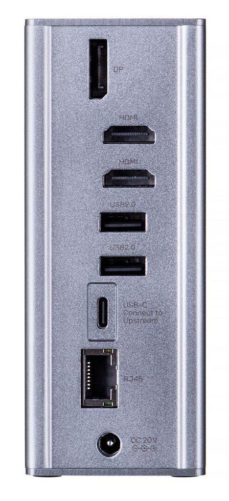 UNITEK HUB USB-C 15IN1, 6XUSB, 2XHDMI, DP, RJ45, SD cena un informācija | Adapteri un USB centrmezgli | 220.lv
