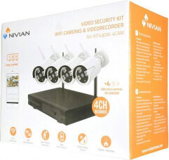 Видеокамера наблюдения Nivian NV-KIT430W-4CAM цена и информация | Камеры видеонаблюдения | 220.lv