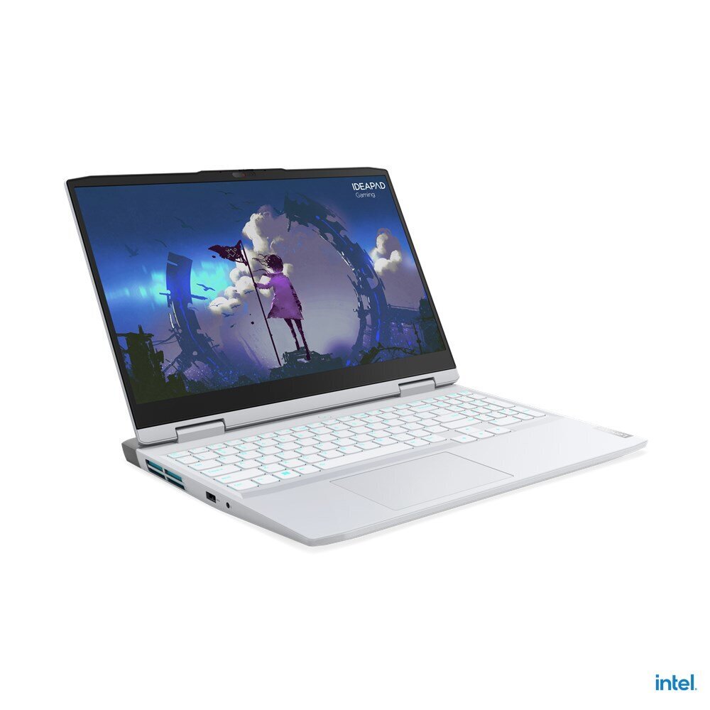 Lenovo IdeaPad Gaming 3 15IAH7 i5-12450H 15,6''; FHD IPS 250nits AG 120Hz 16GB DDR4 3200 SSD512 GeForce RTX 3050 4GB Win11 Glacier White цена и информация | Portatīvie datori | 220.lv