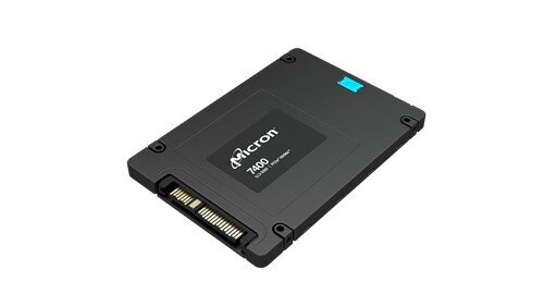 Micron SSD 7400 PRO 960 GB U.3 NVMe Gen4 MTFDKCB960TDZ-1AZ1ZABYY (DWPD 1) цена и информация | Iekšējie cietie diski (HDD, SSD, Hybrid) | 220.lv