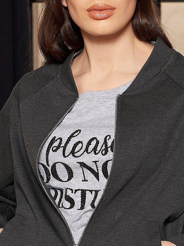 Bisbigli ikdienas viskozes apģērbs "Amanda Grey Melange" цена и информация | Sporta apģērbs sievietēm | 220.lv