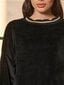 Bisbigli mājas apģērbs "Melilla Black - Silver Velour" cena un informācija | Sporta apģērbs sievietēm | 220.lv