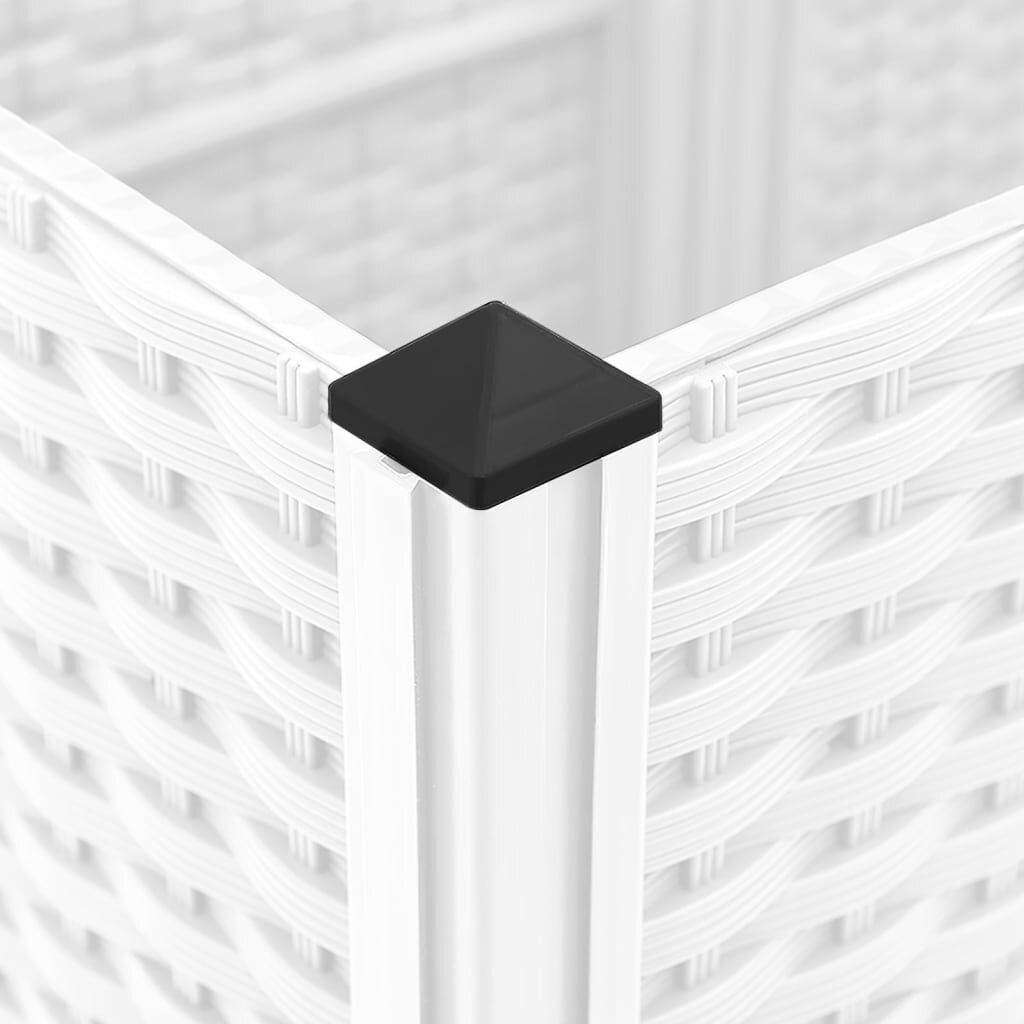 vidaXL puķu kaste, 120x40x38 cm, polipropilēns cena un informācija | Balkona kastes | 220.lv