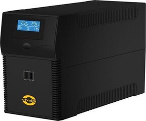 Orvaldi i2000LCD USB | UPS | 2000VA/1200W, 2x 9Ah cena un informācija | UPS- Nepārtrauktās barošanas bloki | 220.lv