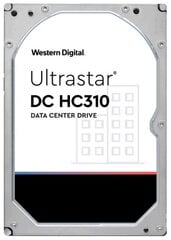 Western Digital Ultrastar DC HC310 HUS726T6TAL4204 3.5" 6000 GB SAS cena un informācija | Iekšējie cietie diski (HDD, SSD, Hybrid) | 220.lv