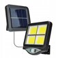 Āra lampa 100 W 1000 lm, darbina ar saules enerģiju cena un informācija | Āra apgaismojums | 220.lv