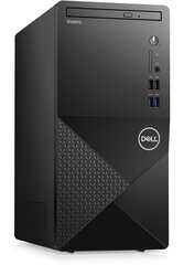 DELL Vostro 3910 i5-12400 Midi Tower Intel® Core™ i5 8 GB DDR4-SDRAM 256 GB SSD Windows 11 Pro PC Black цена и информация | Стационарные компьютеры | 220.lv