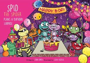 Spid the Spider Plans a Birthday Surprise 2023, 8, Spid the Spider цена и информация | Книги для самых маленьких | 220.lv