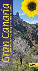 Gran Canaria: 6 car tours, 60 long and short walks with GPS 8th Revised edition cena un informācija | Ceļojumu apraksti, ceļveži | 220.lv