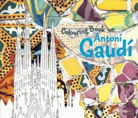 Colouring Book Antoni Gaudi cena un informācija | Grāmatas mazuļiem | 220.lv