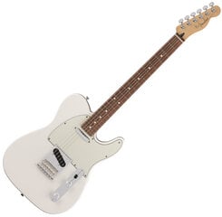 Fender Player Telecaster PFF elektriskā ģitāra (Polar white) cena un informācija | Ģitāras | 220.lv