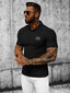 New Boy Polo Krekls Black MT3018/BLACK MT3018/BLACK/M цена и информация | Vīriešu T-krekli | 220.lv