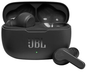 JBL Wave 200 TWS JBLW200TWSBLK цена и информация | Наушники с микрофоном Asus H1 Wireless Чёрный | 220.lv