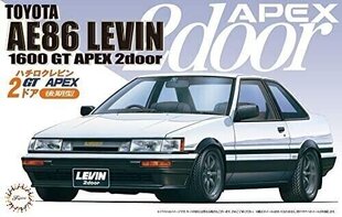 Līmējamais modelis Fujimi ID-61 Toyota AE86 Levin 2 door Late type '85 46495 1/24 цена и информация | Склеиваемые модели | 220.lv