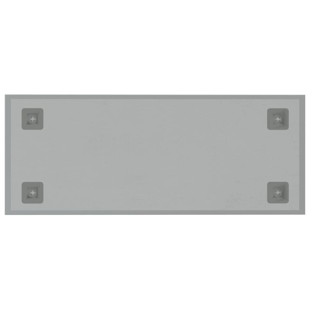 vidaXL magnētiskā tāfele, stiprināma pie sienas, balta, 50x20 cm цена и информация | Kancelejas preces | 220.lv