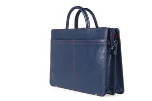 Dabīgās ādas soma, GALSKÓR, tumši zila plus sarkana cena un informācija | Sieviešu somas | 220.lv