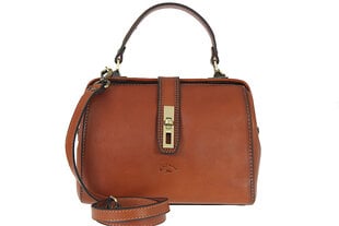Кожаная сумка, KATANA, светло-коричневая цена и информация | Женские сумки | 220.lv