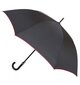 XL automātiskais lietussargs vīriešiem, 'Parasol', melns ar apdari cena un informācija | Lietussargi vīriešiem | 220.lv