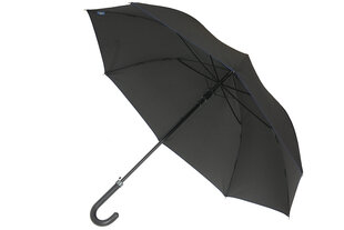 XL automātiskais lietussargs vīriešiem, Parasol, melns ar caurulēm цена и информация | Мужские зонты | 220.lv