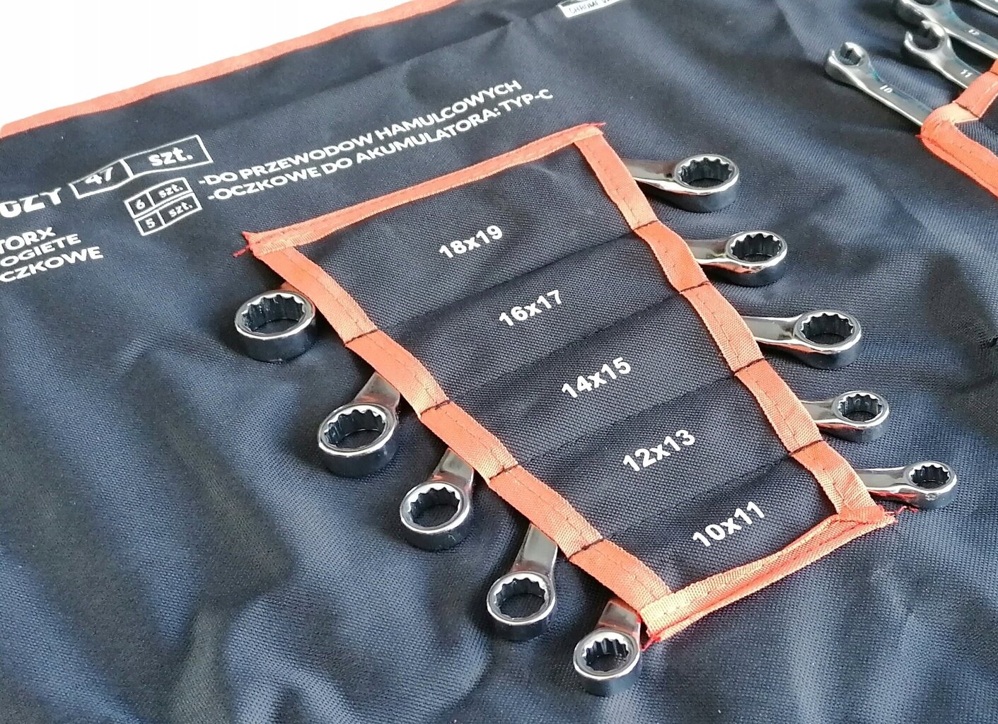 Torx atslēgas sudraba s10987 6-32 mm 47 gab. cena un informācija | Rokas instrumenti | 220.lv