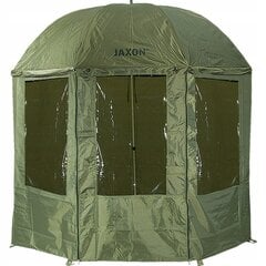 Ūdensnecaurlaidīgs makšķerēšanas lietussargs - telts Jaxon AK -KZS045 250 cm ar moskītu režģi cena un informācija | Teltis | 220.lv