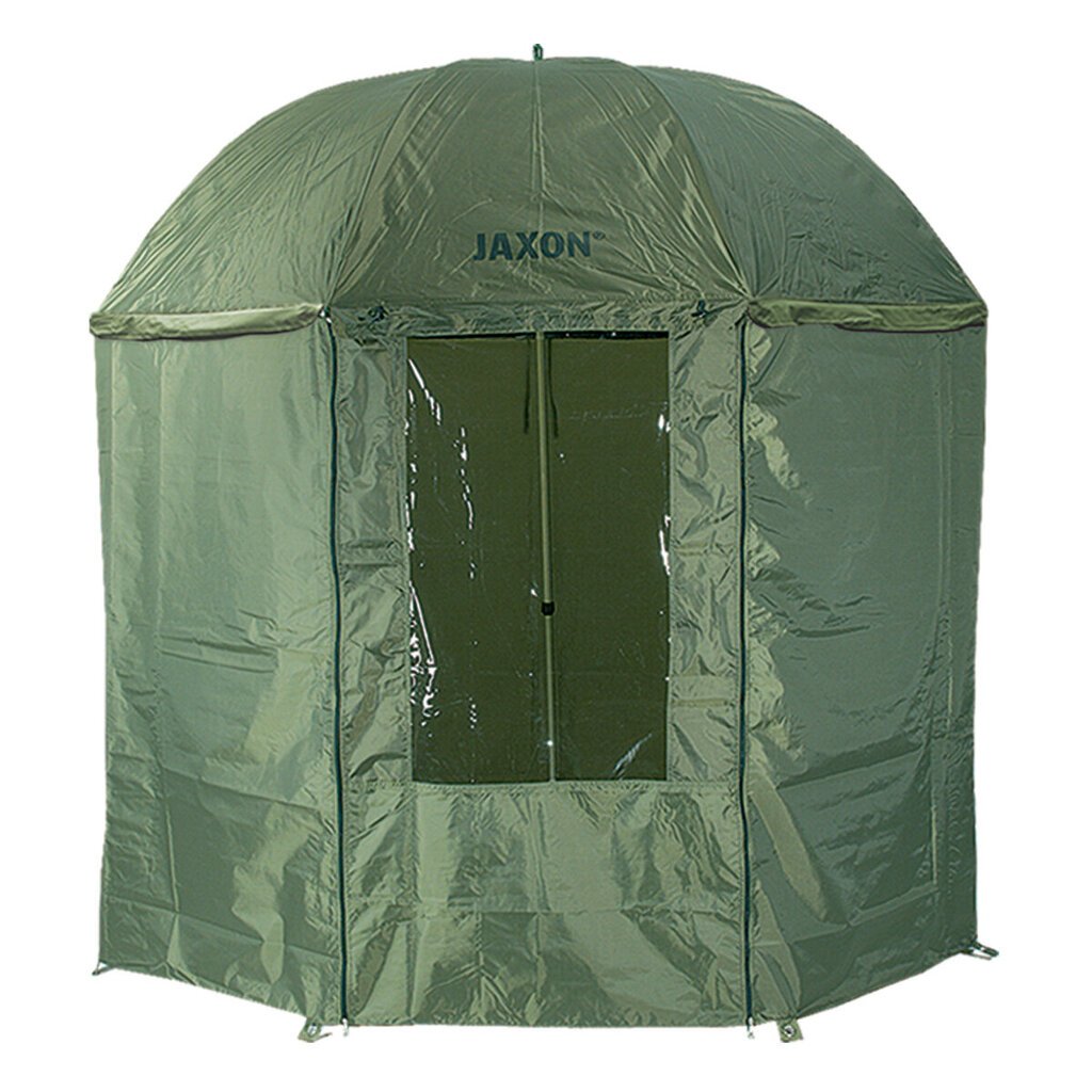 Ūdensnecaurlaidīgs makšķerēšanas lietussargs - telts Jaxon AK -KZS039 250 cm cena un informācija | Teltis | 220.lv