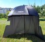 Ūdensnecaurlaidīgs zvejas lietussargs - telts NECO 90309 220 cm цена и информация | Teltis | 220.lv