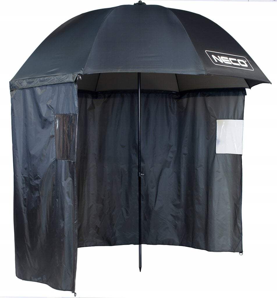 Ūdensnecaurlaidīgs zvejas lietussargs - telts NECO 90309 220 cm cena un informācija | Teltis | 220.lv