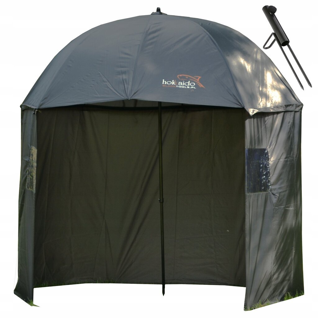 Ūdensnecaurlaidīgs makšķerēšanas lietussargs - telts Hokaido W15021 220 cm цена и информация | Teltis | 220.lv