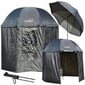 Ūdensnecaurlaidīgs makšķerēšanas lietussargs - telts Hokaido 15035n 250 cm cena un informācija | Teltis | 220.lv