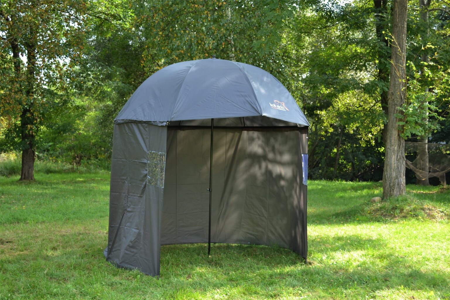 Ūdensnecaurlaidīgs makšķerēšanas lietussargs - telts Hokaido W15027 250 cm cena un informācija | Teltis | 220.lv