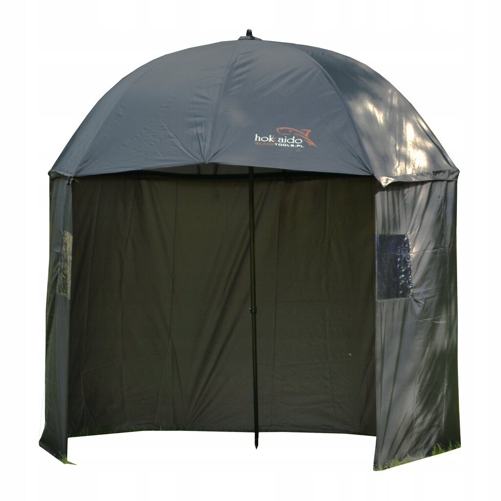 Ūdensnecaurlaidīgs makšķerēšanas lietussargs - telts Hokaido W15027 250 cm цена и информация | Teltis | 220.lv