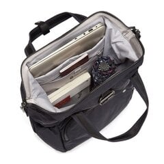 Pret-zādzību mugursoma sievietēm Pacsafe CitySafe CX 17L, Econyl, melna цена и информация | Спортивные сумки и рюкзаки | 220.lv