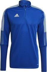 Džemperis vīriešiem Adidas Tiro 21, zils, L cena un informācija | Futbola formas un citas preces | 220.lv