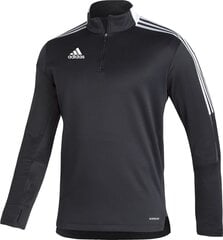 Džemperis Adidas TIRO 21, melns, XXL cena un informācija | Futbola formas un citas preces | 220.lv