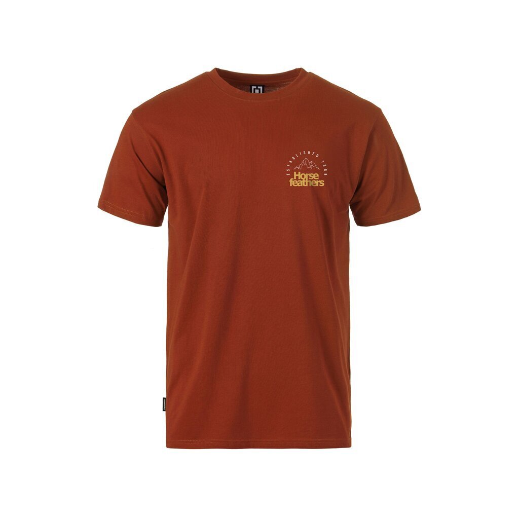 Horsefeathers vīriešu T-krekls Peak Emblem SM1313A-M cena un informācija | Vīriešu T-krekli | 220.lv