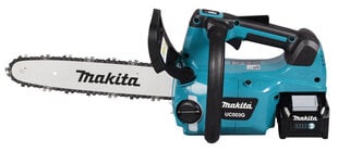 Аккумуляторная бензопила Makita UC003GZ XGT 40В, без аккумулятора и зарядного устройства цена и информация | Цепные пилы | 220.lv